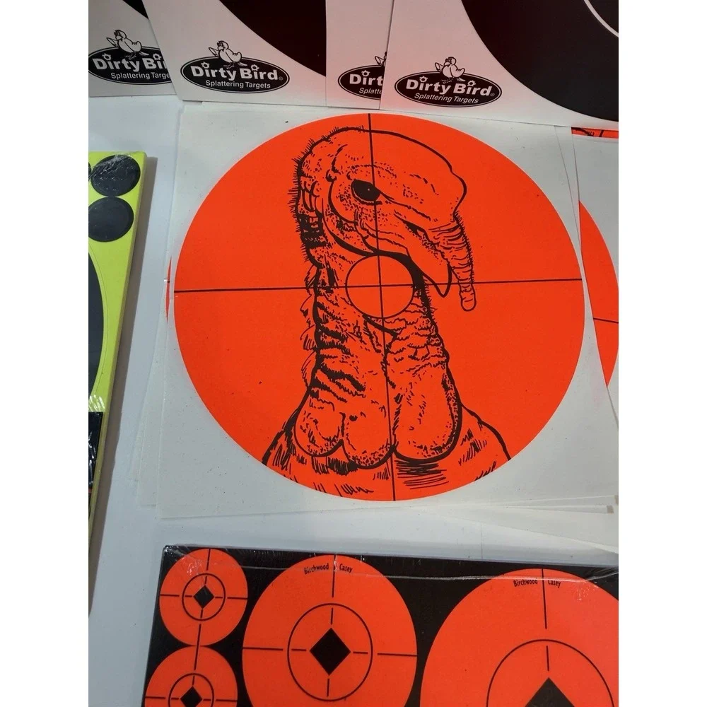 Birchwood Casey Shoot-N-C & Dirty Bird Sports Target Variety Lot, 144pc